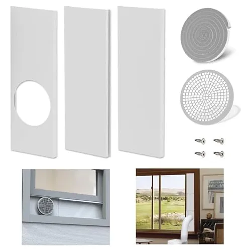 Kit De Ventana Aire Acondicionado Portátil Conector An...