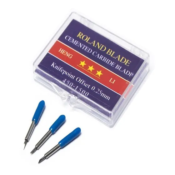 Cuchillas Roland Plotter Corte 60º 3 Unidades 