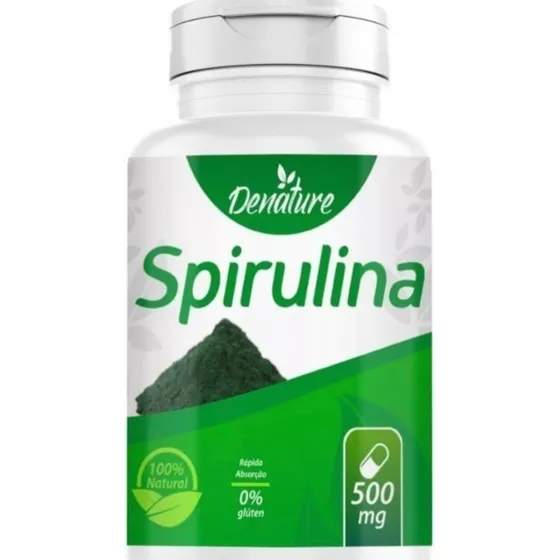 Spirulina 500mg 100 Cápsulas