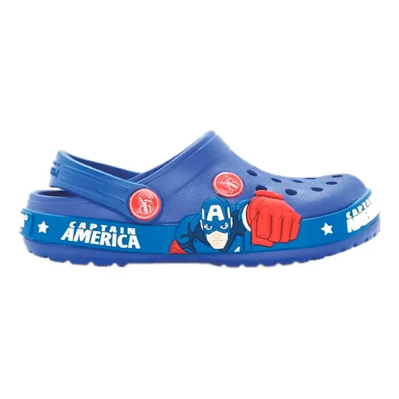 Suecos Zapatos Chancla Capitan America Marvel Disney Niños