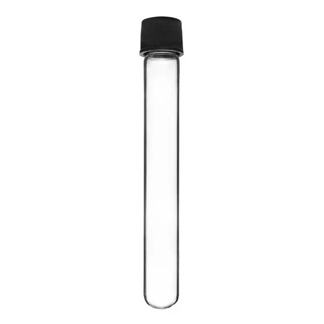 Tubo Cultivo Con Tapa Rosca 16x125mm Vidrio Borosilicato 3.3