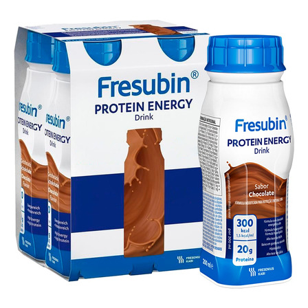 Fresubin Protein Energy Drink Chocolate 200ml - 4 Unidades Fresubin Protein Energy Drink Chocolate 200ml - 4 Unidades