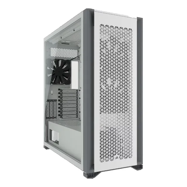 Gabinete Gamer Corsair 7000d Airflow 3 Fanes 140mm Blanco