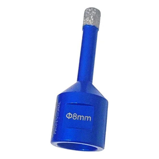 Broca Diamantada Para Porcelanato 8mm.