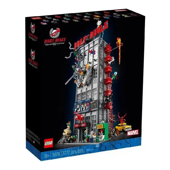 Lego Super Heroes 76178 Homem Aranha Daily Bugle Marvel 12x