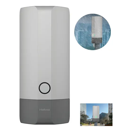 Roteador Empresarial Ax Rw 6302x Wifi 6 Cinza Intelbras
