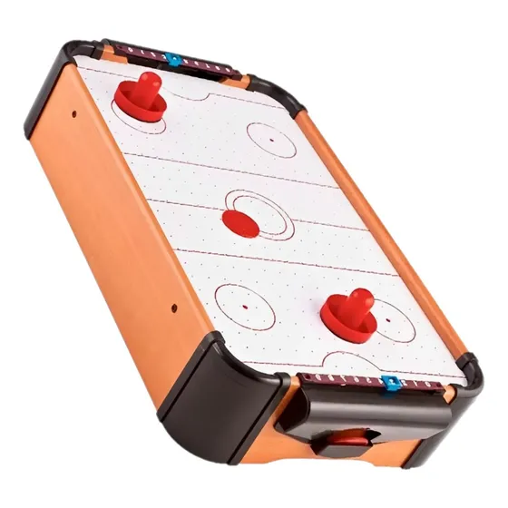 Mini mesa portátil de hockey de aire con batería completa con marcador