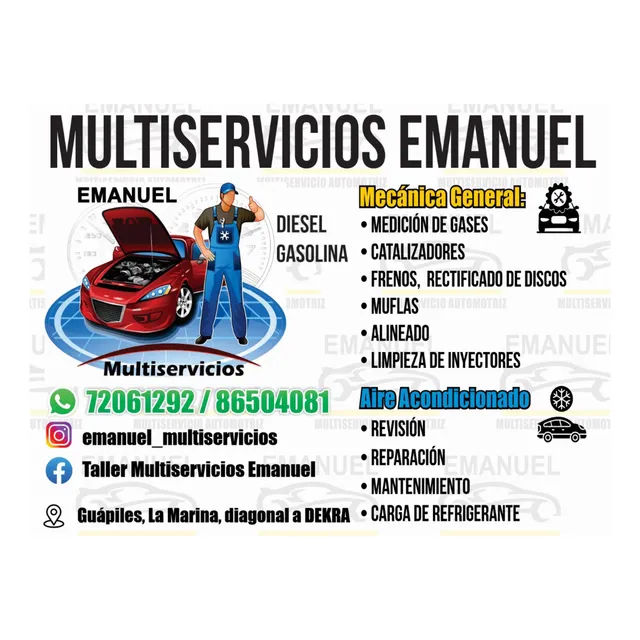 Multiservicios Emanuel ,mecánica General,aire Acondicionado