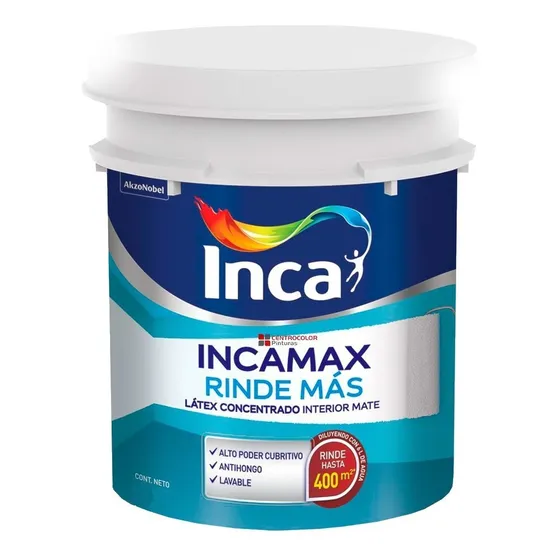 Incamax Rinde Más Látex Interior Concentrado 10lts