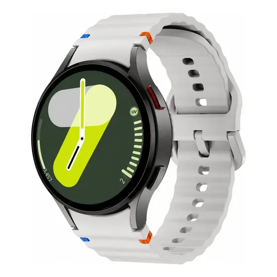 Correa Para Samsung Galaxy Watch 7 6 5 4 Sport 20mm Color Light Gray ACCESORIOS ULTIMATE