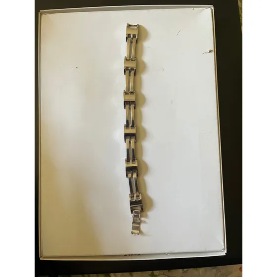 Brazalete  Metálico Con Eslabones