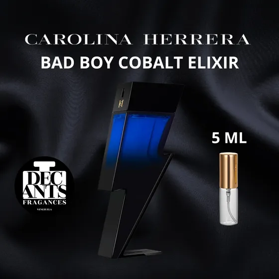 Muestra De Perfume O Decant De 5ml Ch Bad Boy Cobalt Elixir