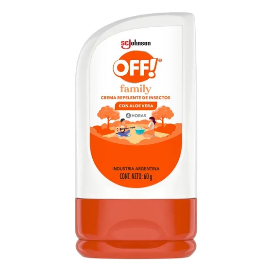 Repelente En Crema Off! Skin 60 G