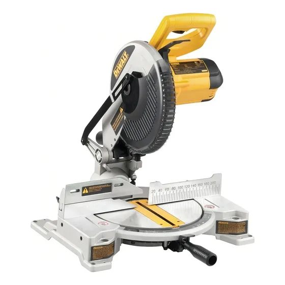 Serra Meia Esquadria 10 polegadas Dewalt DW714 Corte de até 52 Graus 220V
