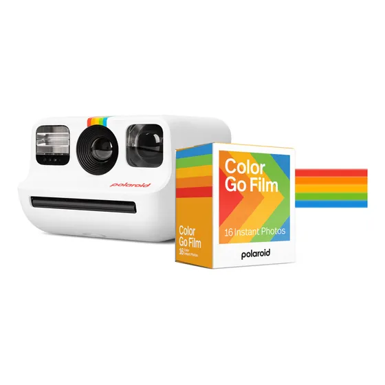 Cámara Instantánea Polaroid Go + Película Instantánea
