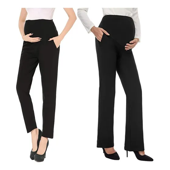 Pantalon De Vestir Materno, Embarazo,