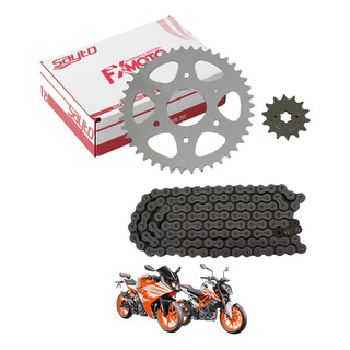 Kit De Arrastre Sprocket Traccion Ktm Duke 200 Rc200 Kit De Arrastre Sprocket Traccion Ktm Duke 200 Rc200