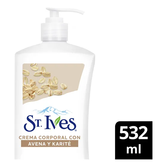 Crema Humectación Profunda Avena y Karité 532mL St. Ives