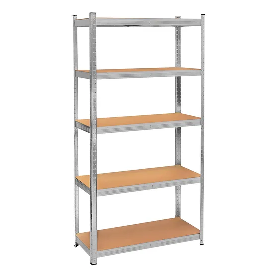 Anaquel Metálico 5 Niveles 90x40x180 Cm Organizador Uso Rudo RACK-10