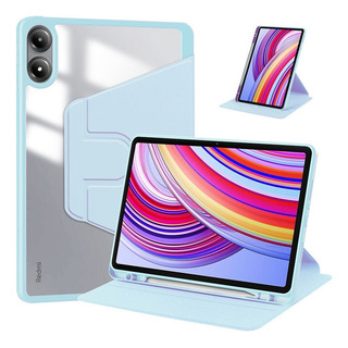 Funda De Tablet Para Xiaomi Poco Pad 12.1 720°rotación Azul Funda De Tablet Para Xiaomi Poco Pad 12.1 720°rotación Azul