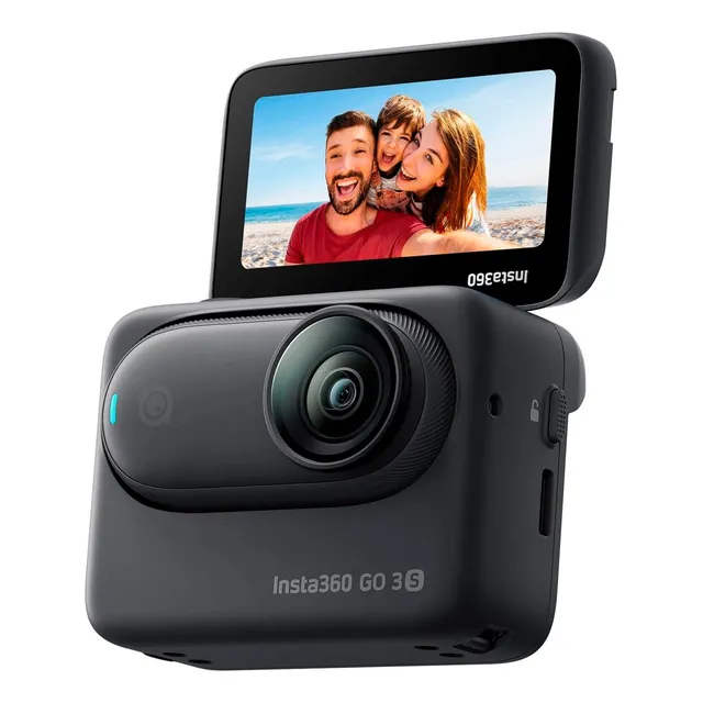 Insta360 Cámara Negra Go 3s De 128 Gb Solo 4k Negro