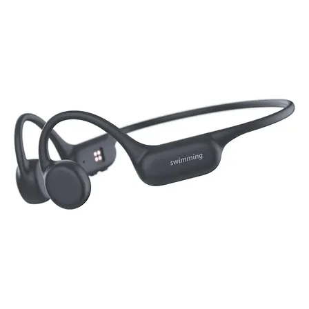 Fone Bluetooth Mp3 Condução Óssea Ipx8 Natação Sport 32g Bw Preto