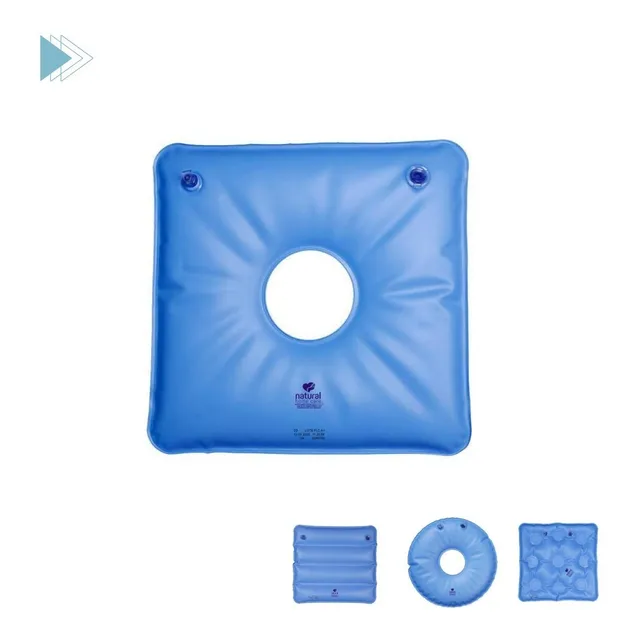 Boia Hemorroida Quadrada C/orifício Agua Ou Ar Envio 24h