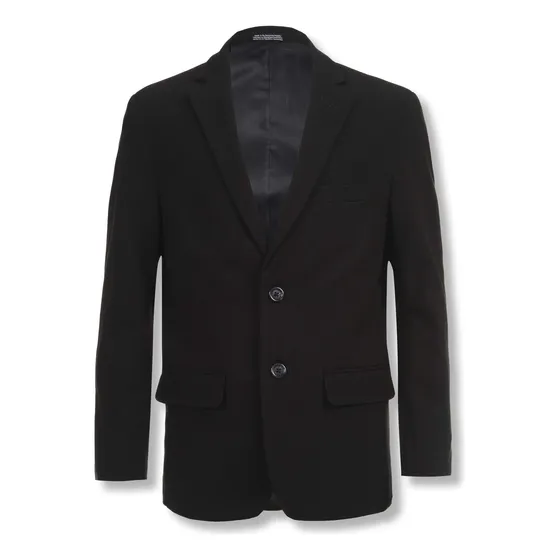 Blazer Calvin Klein Big Boys, Bielástico, Negro, Talla 10