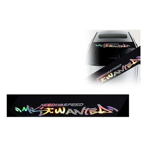 Sticker Tornasol Need For Speed Calcomania Parabrisas Auto