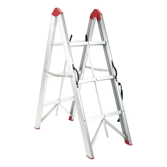 Escalera De Aluminio Plegable 6 Escalones Gardenlife