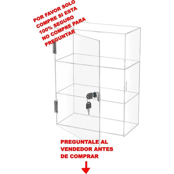Estante Vitrina Con Cerradura