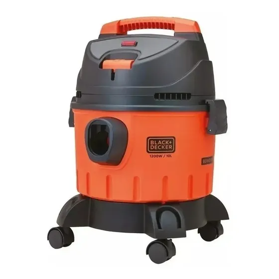 Aspiradora De tacho Black+Decker Home BDWD10 10L naranja 50Hz | Cuotas sin interés
