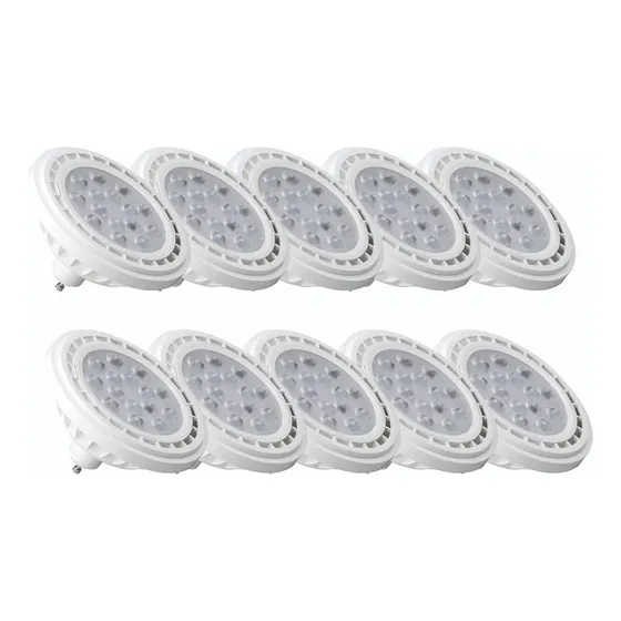 Pack X 10 Lámparas Led Ar111 Osram Ledvance 12w Gu10 Luz Dia