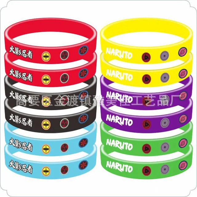 Brazalete De Silicona Con Diseño De Dibujos Animados