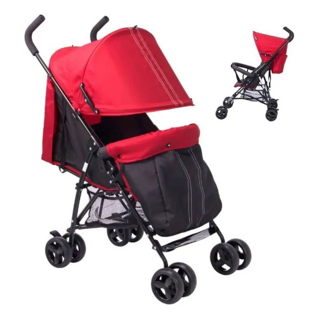 Paseador Reclinable Ebaby Sombrilla 0-36 Meses