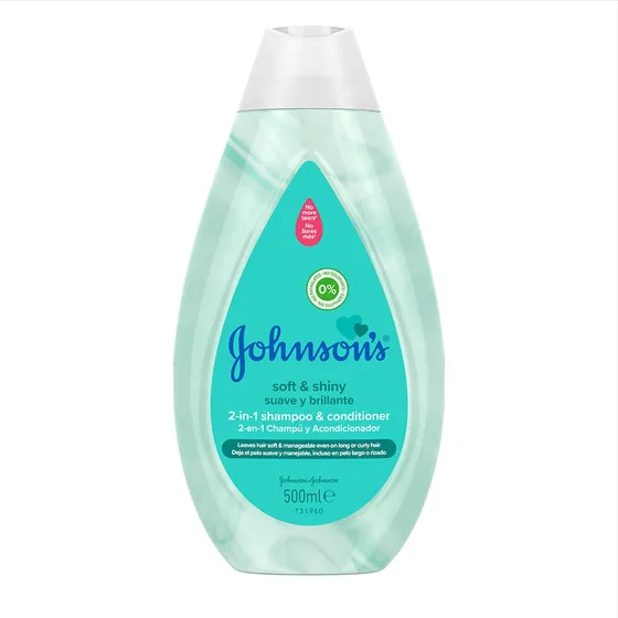 Johnsons Baby Shampoo Y Acondicionador 2 En 1  500ml