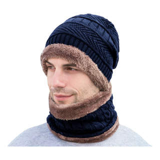 Set Gorro Bufanda Conjunto Para Frio Invierno Unisex Tejido Set Gorro Bufanda Conjunto Para Frio Invierno Unisex Tejido