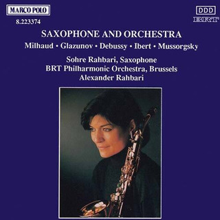 Milhaud//glazunov//rahbari//brt Po Milhaud//cd Para Saxofón Milhaud//glazunov//rahbari//brt Po Milhaud//cd Para Saxofón