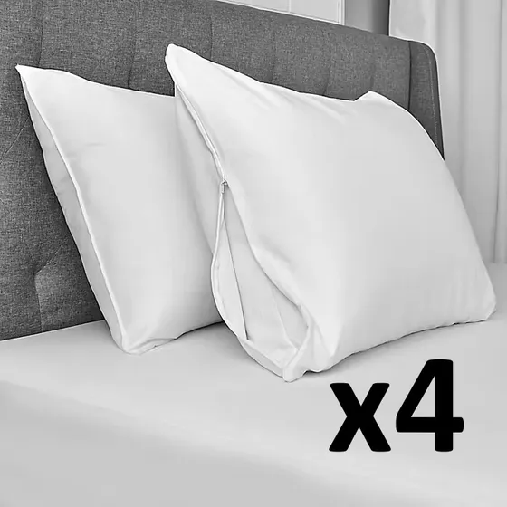 Protector De Almohada Poliéster X4