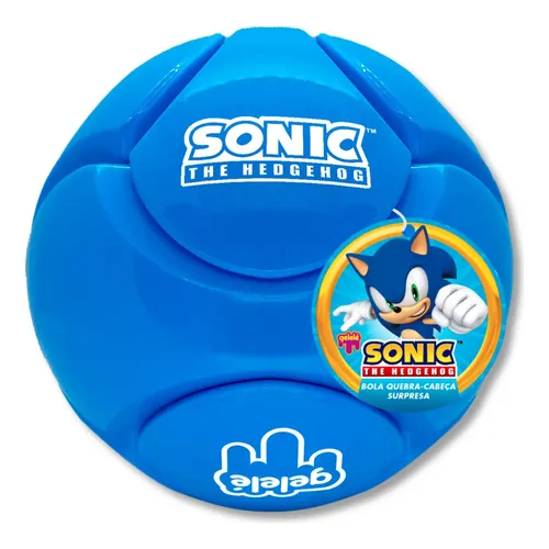 Slime Sonic Bola Monta Desmonta Cx.c/16 | Frete grátis