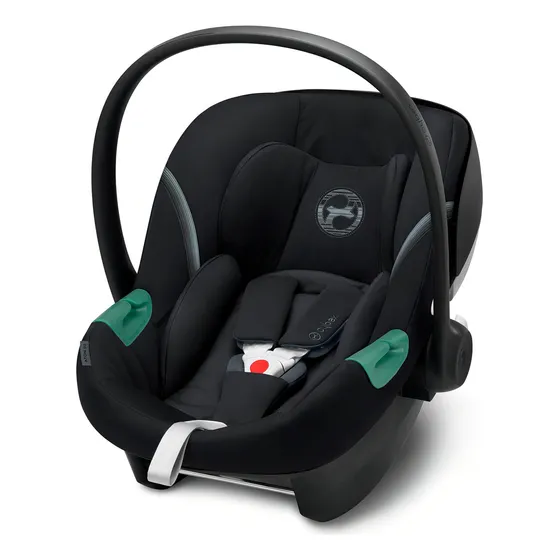 Silla De Auto Nido Aton S2 Negra + Base Color Negro