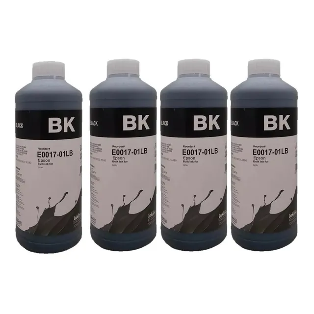Tinta Inktec L1210 L1250 L3210 L3250 4 Unidades 1l.