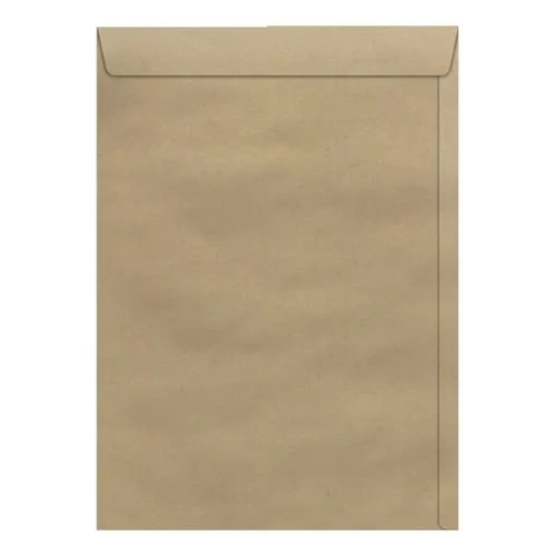 Envelope Saco Papel Kraft 125x176 Mm Caixa C/250 Unid