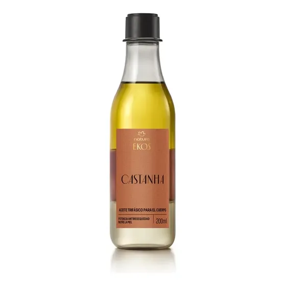 Aceite Trifásico Ekos Castaña - Natura 200ml