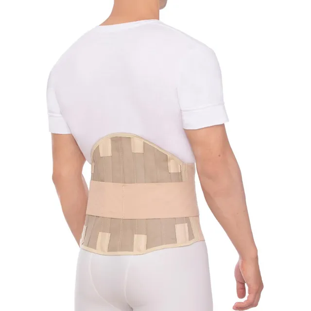 Corset Ortopedico Lumbar Ballenado Columna Ballenas 33 Cm