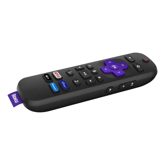 Roku - Control Remoto Recargable De Voz Pro (rcs01r) - Negro