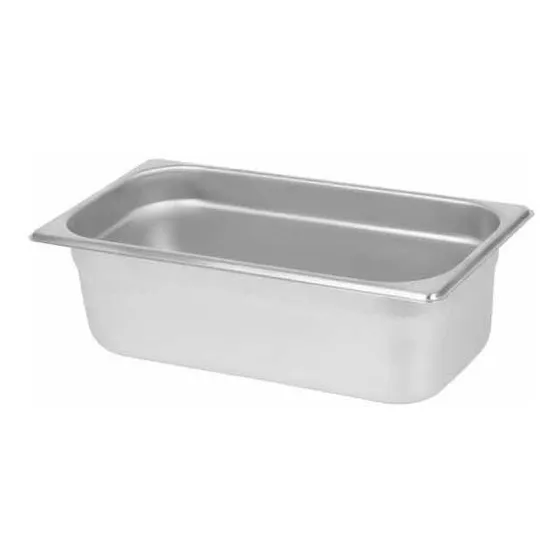 Bandeja Chefandish 1/3 33x17x7cm Acero Inoxidable