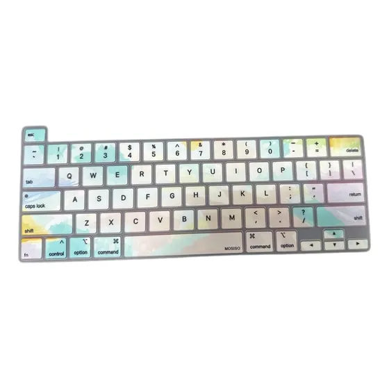 Protector De Teclado Silicon Macbook Pro 13 Y Macbook Pro 16