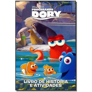 Disney - Procurando Dory - Livro De HistĂłria E Atividades, De VĂĄrios Autores. Editora Dcl Em PortuguĂȘs Disney - Procurando Dory - Livro De HistĂłria E Atividades, De VĂĄrios Autores. Editora Dcl Em PortuguĂȘs
