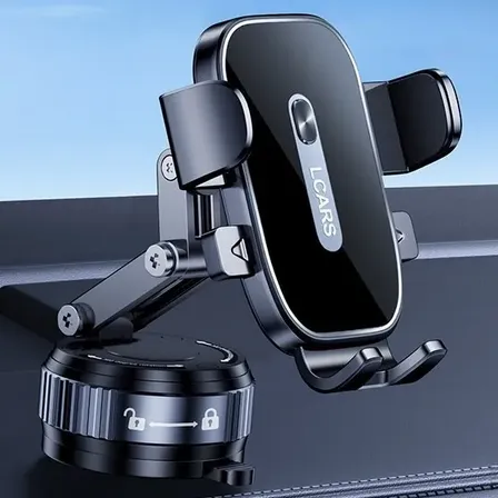 Soporte Celular Para Auto Lcars Con Ventosa Para Tablero Negro